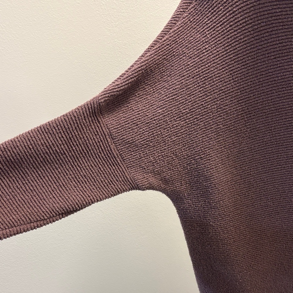 Free People Slouchy Ottoman Tunic Sweater ~ Small ~ Nutmeg - Picture 6 of 13